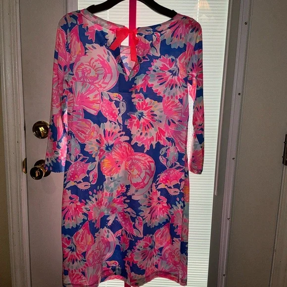 Lilly Pulitzer NWT Noelle Dress Navy Bayside Stripe Size S - Picture 7 of 16